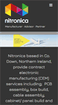 Mobile Screenshot of nitronica.com